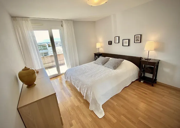 174 Close To Unil Epfl Spacious Modern And Free Parking Included 아파트