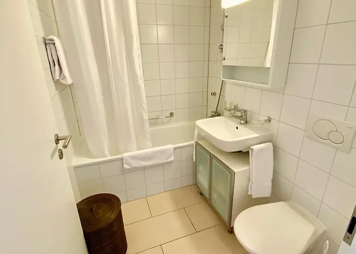 아파트 174 Close To Unil Epfl Spacious Modern And Free Parking Included 로잔